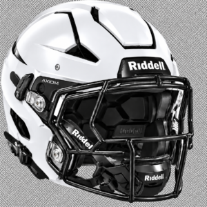 Riddell Axiom football helmet white