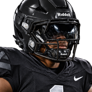 Player wearing Riddell Axiom Adult HELMET