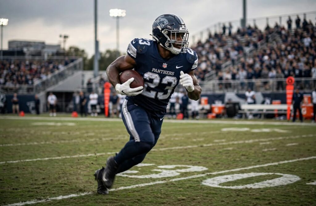 gridiron player