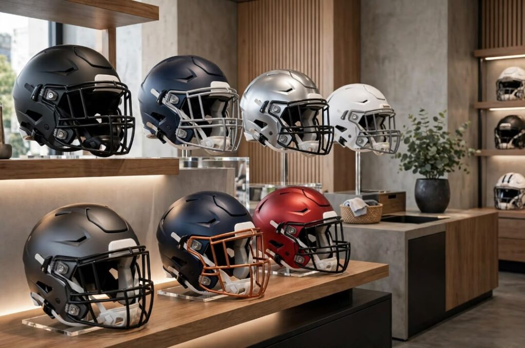 gridiron helmets